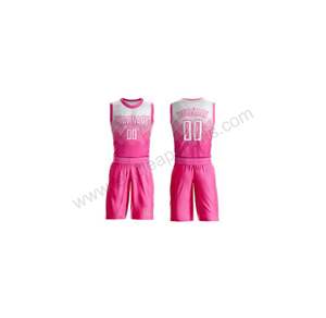Nouvel arrivage d'uniformes de basket-ball personnalisés avec nom d'équipe 100% polyester uniforme de basket-ball pour hommes impression par sublimation adultes - Product Image 4
