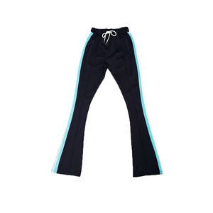 Pantalon de survêtement moulant en coton blanc pour homme, vêtement de course à pied, en polyester uni, avec logo personnalisé - Product Image 4