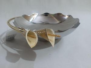 Eco-Friendly Stainless Steel Food <b>Bowl</b> with Unique <b>Silver</b> Design Dessert Nuts Serving <b>Bowl</b> with Metal Lid for Warm Food Storage - Product Image 2