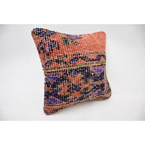 Coussin en laine de Bohème multicolore 12x12 pouces Coussin Vintage Pattern Woven Portable Bedding for Sofa Use for Christmas - Product Image 2