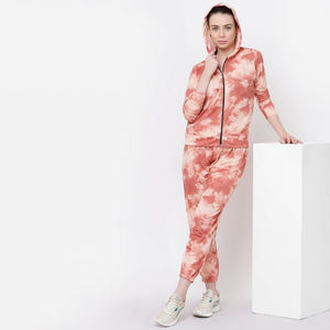 Conjunto Deportivo de Dos Piezas para Mujer, Estilo Hip Hop, Invernal, 100% Algodón, Transpirable, Reversible, Ecológico, con Forro Polar - Product Image 3