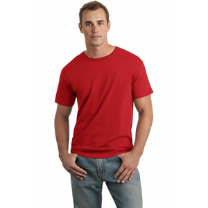 T-shirt personnalisé en coton 100% délavé à l'acide pour hommes, grande taille, motif solide vintage, impression numérique de logo graphique - Product Image 5