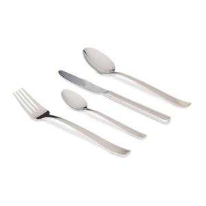 Bon marché Couverts design bon marché à long manche rond en métal argenté avec ensemble de couverts de fournitures étrangères - Product Image 3