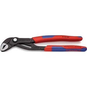 Pince à pompe à eau Cobra 250 mm avec ouverture de mâchoire de 46 mm, poignées multi-composants polies pour la pêche par KNIPEX - Product Image 1