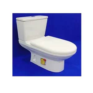 Ready Stock Available of Sanitary Ware WC Toilet Seat Automatic Operation Floor Mounted Ceramic Two Piece Water Closet