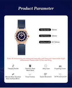 Shengke K0191 nouveauté bracelet en cuir femme montre haut de gamme dames montres à Quartz mode femme diamant Omegable Style - Product Image 6