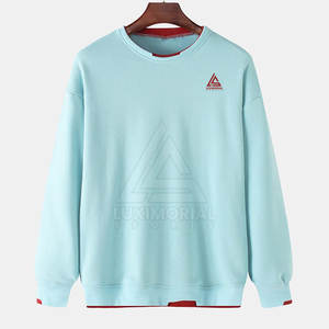 Sudaderas personalizadas para hombres Color liso Hombres Básicos Sudaderas de mezcla de algodón Sudaderas de alta calidad para hombres - Product Image 1