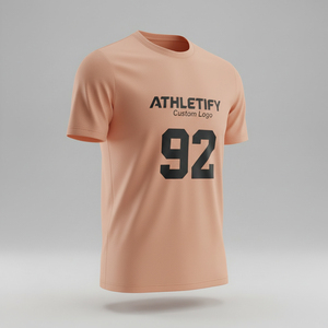 Camisetas de Fútbol Personalizadas para Equipos, 100% Poliéster, Transpirables, de Secado Rápido, con Nombres, Números y Logotipos Personalizados - Product Image 1
