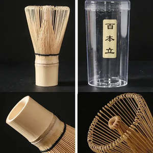 Juego de Té Matcha Japonés Wakokoro de 7 Piezas: Tazón, Batidor, Soporte, Cuchara, Toalla, Colador, Reposacucharas, Bambú, Cerámica, Duradero y Elegante - Product Image 6