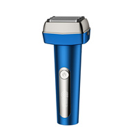 Rasoir électrique sans fil à 5 lames pour hommes, rasoirs électriques pour le visage des hommes, rasoir à grille pour hommes pour poils épais, utilisation humide/sèche