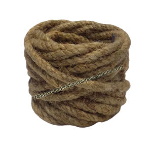 Meilleure vente en gros de porte-serviettes en corde de jute tissée pour les réunions de famille, la table à manger et la décoration de fête - Product Image 1