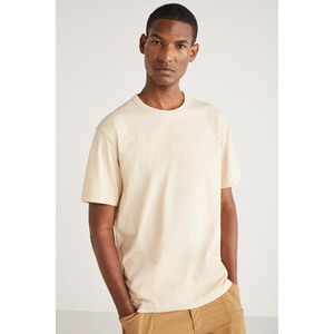 T-shirt en jersey épais 100% coton biologique pour homme GRIMELANGE Astons, coupe décontractée - Product Image 4