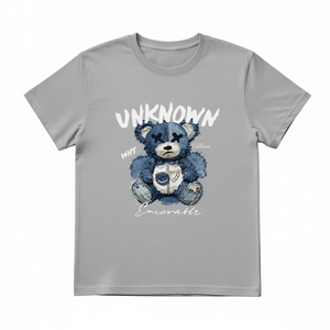 T-Shirt Unisex 100% Cotone 210GSM Stile Casual con Logo Personalizzato Stampato sul Davanti con Tecnica DTG - Product Image 2