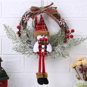 Guirlande de Noël en PVC faite à la main pour la décoration intérieure - Product Image 1