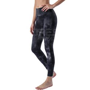 Premium Women's Tie Dye Gym Scrunch Butt Leggings Nouveau pantalon de yoga sans couture avec fermeture à la taille élastique - Product Image 5