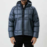 Doudounes à Capuche Homme Robuste Style Tendance Streetwear Blousons d'Extérieur Élégants à Motif Personnalisé pour Homme