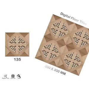 Qualité Vistaar marque 30x30cm hexagone carrelage anti-dérapant mat céramique 12x12 numérique émaillé porcelaine carreaux de sol 300x300mm - Product Image 5