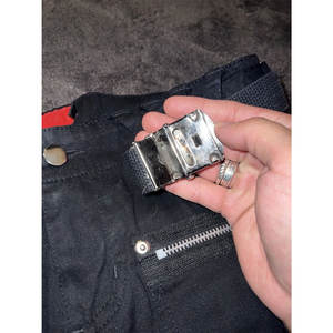 Pantalones Góticos Vintage para Mujer, Estilo Punk, Cierre de Cremallera y Botones, Ropa Urbana, Venta al por Mayor Personalizada 2026 - Product Image 3