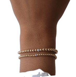 Beads <b>Bracelet</b> Set Gold Plated Adjustable Crown Man for Men Seed Bead <b>Bracelets</b> - Product Image 1