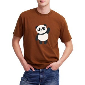 Camiseta de Algodón con Diseño Personalizado al por Mayor, Camiseta de Manga Corta con Cuello Redondo y Estampado de Dibujos Animados para Hombre, Camiseta Estampada de Corte Regular para Hombre - Product Image 1