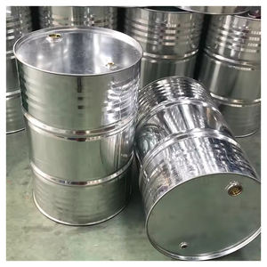 Tambores de acero Cabeza apretada 208L Embalaje de metal Cubo de acero Cubos de hierro químico Barril de aceite diésel - Product Image 2