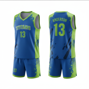 Camiseta de Baloncesto Transpirable 100% Poliéster con Logotipo Personalizado, Impresión por Transferencia de Calor, Ropa Deportiva 180GSM, Uniformes de Equipo - Product Image 6