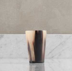 Verre à corne court pour bière et vin Verres à corne faits à la main à la mode Idéal pour l'hôtel, le restaurant et la maison Prix bas - Product Image 1