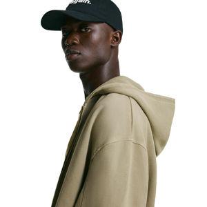 Survêtements pour hommes sur mesure, nouvelle mode, fermeture éclair, surdimensionnés, de haute qualité, couleurs unies, logo imprimé en relief personnalisé, fermeture éclair, survêtements pour hommes - Product Image 4