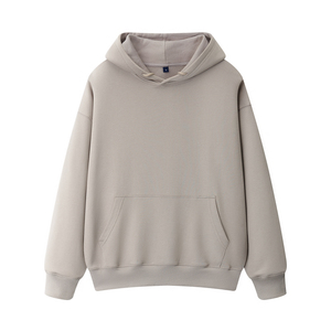 Sweat à capuche personnalisable 100 % coton 2025 – Impression haute qualité, motif uni, style vintage, respirant, pour le sport, été et automne - Product Image 2