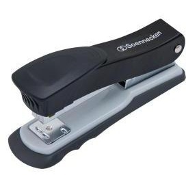เครื่องเย็บกระดาษโลหะสีดำ Soennecken 24/6 26/6  ความจุ 20 แผ่น (80 กรัม/ตร.ม.) แบบยึดติด/เย็บ/ถอดออกได้ - Product Image 1