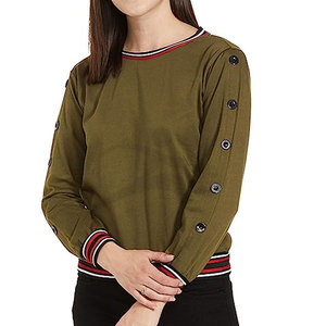 Bán Quần Áo Thoáng Khí Áo Thấp Moq Giá Tốt Nhất Củ<span class=keywords><strong>a</strong></span> Phụ Nữ Áo Chống Nhăn Phụ Nữ Củ<span class=keywords><strong>a</strong></span> Hoodies Phụ Nữ Áo - Product Image 6