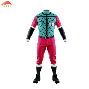 ชุดยูนิฟอร์มซอฟต์บอลเบสบอลแบบกำหนดเองได้ ระบายอากาศได้ดี สำหรับผู้ชาย พร้อมโลโก้ทีมและคุณสมบัติแห้งเร็ว - Product Image 4