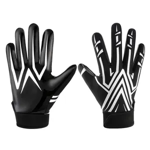 Best Supplier Breathable Heavy Duty American Football Gloves New Style American Football Gloves