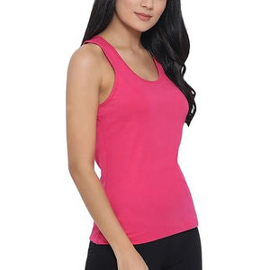 Venta al por mayor de calidad personalizada Fitness señoras camisetas sin mangas de talla grande de las mujeres Yoga entrenamiento camiseta Stringer calidad transpirable Tops - Product Image 3