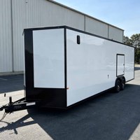 Remorque alimentaire vide de taille personnalisée, type boutique mobile, pour événements, restauration et transport de marchandises