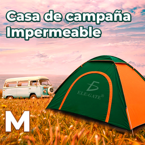 Tenda Familiare Monocamera Super Leggera, in PVC Super Rinforzato con Pali in Alluminio e Fibra di Vetro, Stile Outdoor - Product Image 1