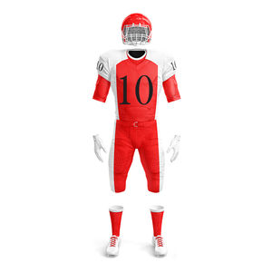 Uniforme de fútbol americano ajustado con el mejor material de diseño personalizado, nueva llegada, ropa deportiva, uniforme americano con servicio OEM - Product Image 1