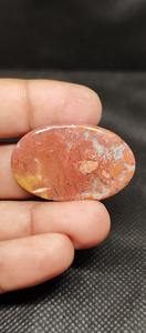 UDGEMS de demanda superior, piedra preciosa de jaspe Maligano Natural, piedra estampada única blanca y amarilla para colgante, anillo, collar, joyería - Product Image 5