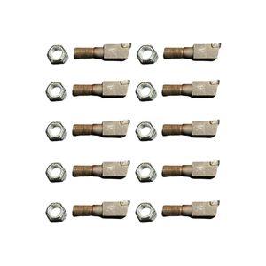 Lot de 50 dents et écrous de broyeur de souches en carbure de 2 1/2 po pour déchiqueteuse et broyeur - Product Image 6