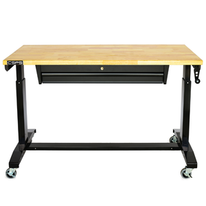 โต๊ะกลไกยกสูงปรับความสูงได้132ซม. โต๊ะนั่งแบบไม่มีเสียงรบกวนสำหรับโรงรถในอุตสาหกรรม - Product Image 1