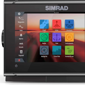 Meilleur prix pour le traceur de cartes et sondeur de poissons Simrad GO, avec options transducteur et radar, carte cartographique C-MAP Discover préchargée - Product Image 1