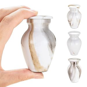 Exportador de origen indio de urnas de cremación de recuerdo de material de aluminio 100% de estilo americano para compradores globales - Product Image 1