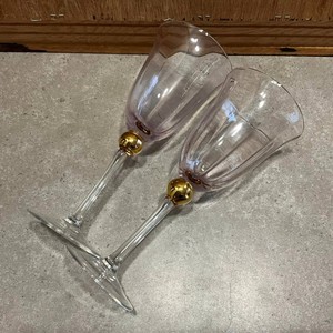 Royal Roses formal Rosa lavanda copas de vino bola de oro copas última calidad al precio más barato - Product Image 4