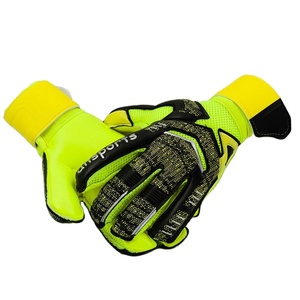 Gants de gardien de but professionnels Latex 4mm gants de Football en cuir gants de protection des doigts gants de Football respirants - Product Image 4