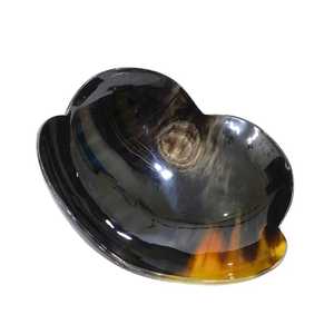 Bol en corne de buffle et de boeuf au design indien artisanal Outils de salade décoratifs pour la maison Tailles d'élégance pour s'adapter à tous les besoins Meilleure qualité - Product Image 5