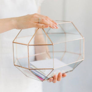 Terrario de cristal decorativo de estilo tradicional más vendido, jarrón de cristal de la mejor calidad para plantas, contenedor, decoración de comedor - Product Image 2