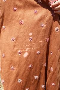 เสื้อยืดพิมพ์ลายสไตล์อินเดียพร้อมกระจกและลายปักลวดลายสวยงาม1970S ฉูดฉาดมีขนาดเดียวเหมาะกับคนส่วนใหญ่ - Product Image 5