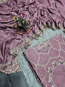 Saris de seda Banarasi, ropa de fiesta india de primera calidad con aspecto elegante y hermoso tejido a precio mayorista - Product Image 4