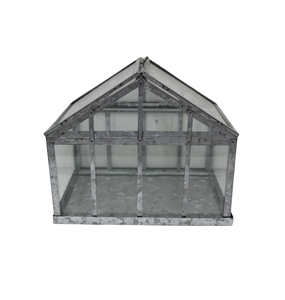 Boîte carrée en fer/verre faite à la main personnalisée en gros finition oxydase grise meilleure qualité stockage en vrac pour usage personnel carton - Product Image 4