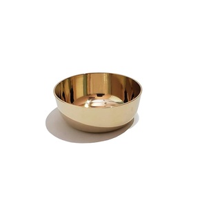 Diseño de cuenco martillado de alta calidad, cuenco único, vajilla para restaurante, cuenco para comida, forma redonda, frutas pulidas brillantes, alimentos para uso en fiestas - Product Image 2